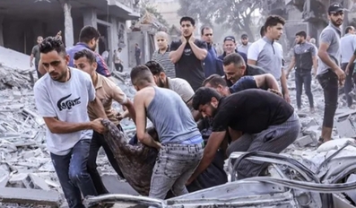 Two Bodies Recovered from Al Zeitoun Neighborhood in Eastern Gaza City
